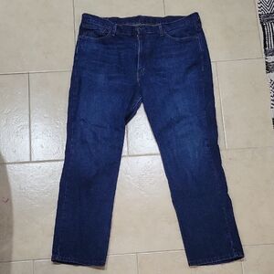 Levi's Dark Indigo Straight Jeans